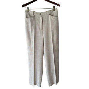 Conrad C Proportion Petite Elegant Tan Women's Trousers Size 12 Office Neutral